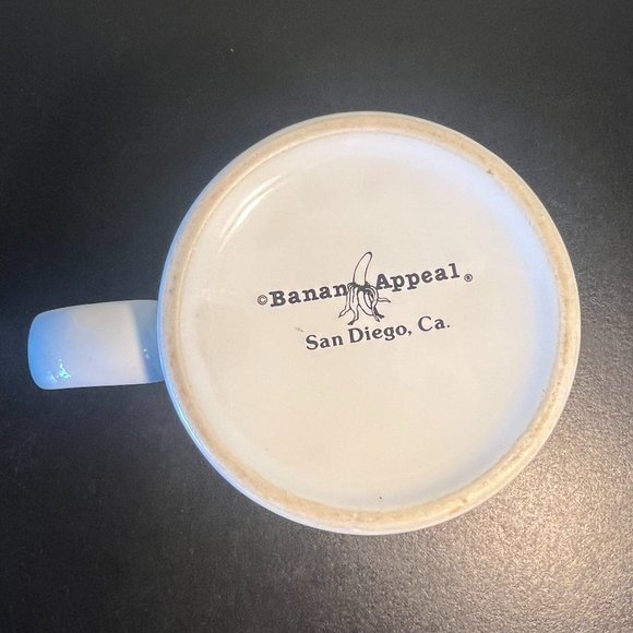 VINTAGE Otter Mug w/ Artwork by James Harter ~ Banana Appeal 1989 ~ Key Largo - Picture 8 of 9